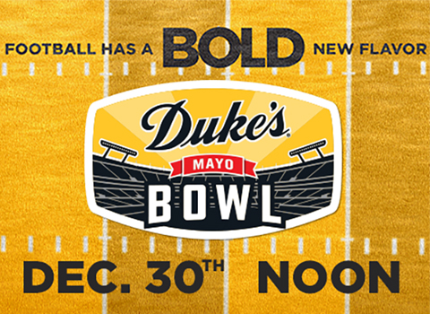 2020 Duke’s Mayo Bowl Will Be Played on December 30th
