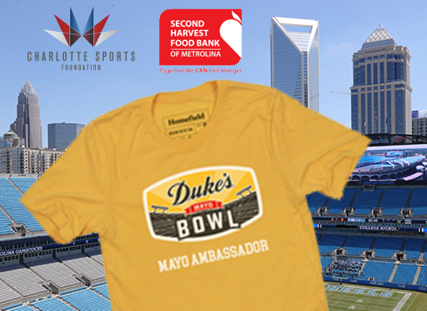 CSF and Homefield Apparel Raise Over $7,000 for Second Harvest Food Bank